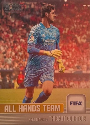 Thibaut Courtois / Real Madrid / Panini Score / Fußball Karte - Bild 1 von 2
