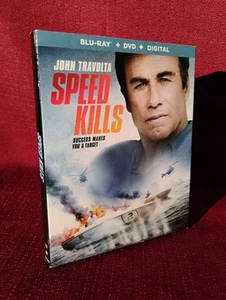 SPEED KILLS Blu-Ray + DVD W/ Slipcover John Travolta - Imagen 1 de 6