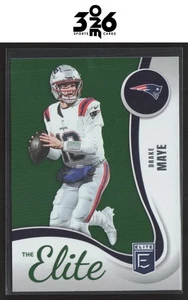 Drake Maye 2025 Donruss Elite The Elite Green #7 - Picture 1 of 2