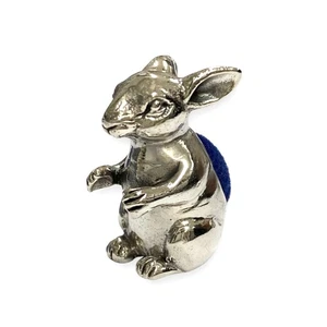 Viktorianisches Sammlerstück Maus Nadelkissen 925 Sterling Silber Nähnadel - Bild 1 von 7