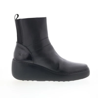 Fly London Doxe DOXE604FLY-000 Mujer Cuero Negro Informal Botas de Vestir 40 Foto 1 de 4