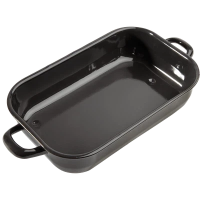 Auflaufform Eurohome® schwarze Kasserolle bayerische Bratreine, Bratenform 32cm - Bild 1 von 3