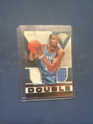 2013-14 Panini Titanium - Double-Double Jerseys #48 Kevin Durant /279 (MEM) - Image 1 of 2
