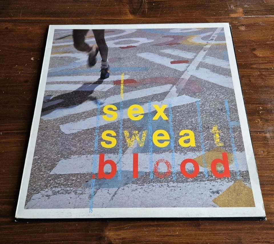 VARIOUS - SEX, SWEAT & BLOOD LP BEGA 34 BEGGARS BANQUET 1982 VG+!  - Image 1 of 1