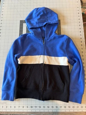 Chaqueta ligera con capucha y cremallera para niños con bolsillos talla 5-6 (pequeña) Foto 1 de 4