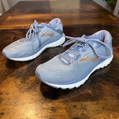 Brooks Adrenaline GTS 20 Wide Women's Running Shoes Lavender Rose Gold Size 11 - Image 1 of 4