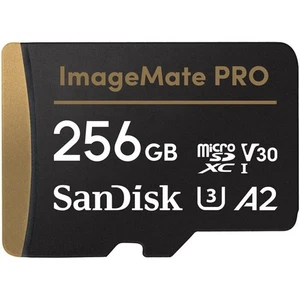 SanDisk SDSQXBD-256G-AW6KA 256GB ImageMate PRO microSDXC UHS-1 Memory Card - Picture 1 of 3