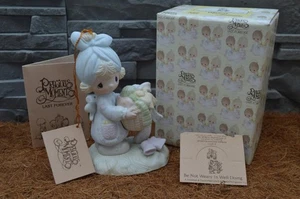 Precious Moments ~ Be Not Weary in Well Doing E-3111 ~ 1979 Jonathan & David ! - Picture 1 of 7