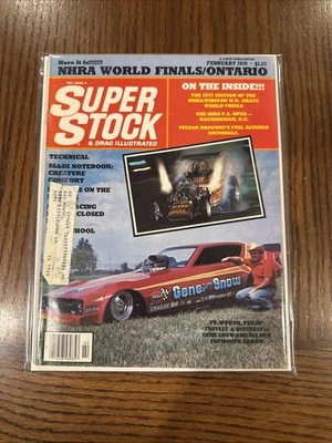 BACK ISSUE SUPER STOCK & DRAG ILLUSTRATED FEBRUARY 1978, GENE SNOW, CMGONE, B-B! - Image 1 of 4