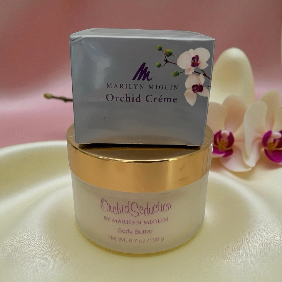 Marilyn Miglin Anti-aging Orchid Creme and Orchid Butter w/Extracts of Orchids Foto 1 de 4