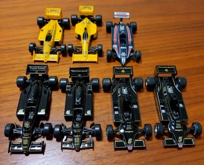 Sena Kyosho 1/64 Lotus F1 7Car Set Nakajima Satoru Mario - Image 1 of 4