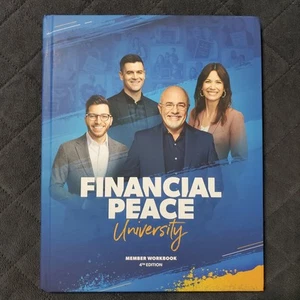 Financial Peace University: Member Workbook Fourth 4th Edition Dave Ramsey 2023 - Picture 1 of 5