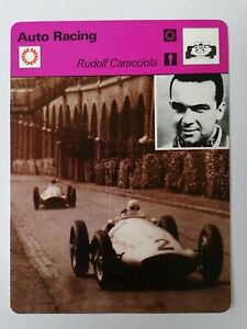 Editons Recontre - Sportscaster Cards - Auto Racing - Rudolph Caracciola - 10-02