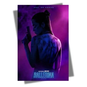 From the World of John Wick Ballerina First Poster Action Movie Poster T241 - Picture 1 of 5