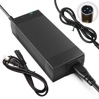 42伏充电器适用于Zinger电源轮椅36伏HP1202L3(2A)XLR 3针插头适配器 — 第 1/4 张图片