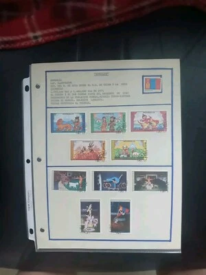 Set of 20 Mongolian stamps from 1986,87,88. - Image 1 of 2