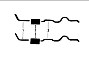 1962 AMC Ambassador 8 Cyl Dual Exhaust System (Aluminized) - Picture 1 of 1
