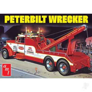 Peterbilt 359 Wrecker Truck 1:25 Scale AMT Detailed Plastic Kit - Picture 1 of 12