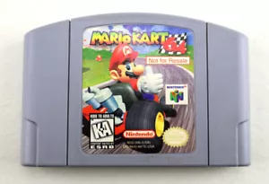 NO PARA REVENTA: Mario Kart 64 (Nintendo 64 N64) Auténtico Probado NFR - Muy Raro - Imagen 1 de 3