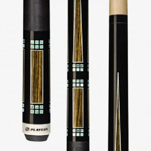 E2310 Players Billiard Pool Cue Stick w/ Bocote and Malachite Accents - Picture 1 of 2