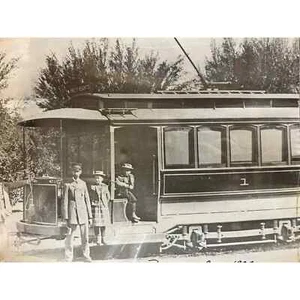 REDLANDS STREET RAILWAY Smiley Heights 1900 VINTAGE Photo Print 889 11" x 14" - Picture 1 of 4