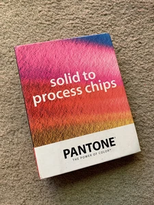 Pantone Process Color Simulator 1000 Solid to Process Chips