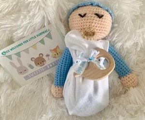NEW! Sweetie baby doll / baby boy toy / handmade / includes small cloth/toy - Picture 1 of 3