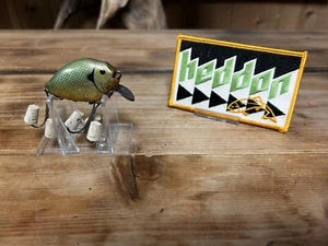 Vintage Heddon Punkinseed 730 SHA Shad 1940's Wooden Fishing Lure - Picture 1 of 7