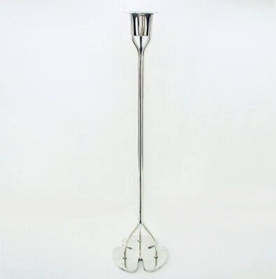 Candelabro sueco vintage Josef Frank Svenskt Tenn c1950 plateado 40 cm Foto 1 de 4