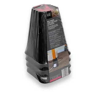 Easy Home Bed Risers with 2 USB Ports & 2 Power Outlets 7” Raise Creates Storage - Picture 1 of 8