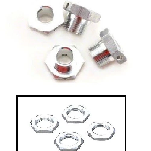 ERSATZTEIL KYOSHO INFERNO GT/GT2 / MP777 / ST-R IF115+IF116 4 MUTTERN+RADNABEN - Bild 1 von 1