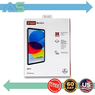ZAGG InvisibleShield Glass Screen Protector 10.9" for 10th Gen Apple iPad - Image 1 of 4