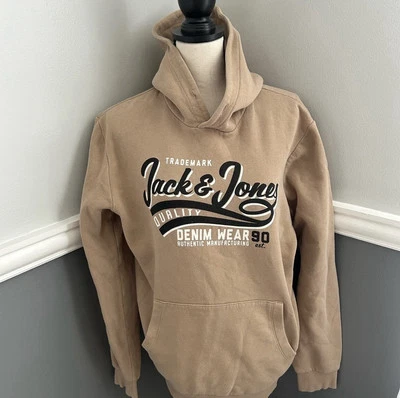 Sudadera con capucha con logotipo de Jack & Jones Y2K Foto 1 de 4