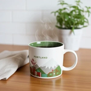 Starbucks You Are Here Collection Portland Oregon Kaffeebecher 14oz - Bild 1 von 7