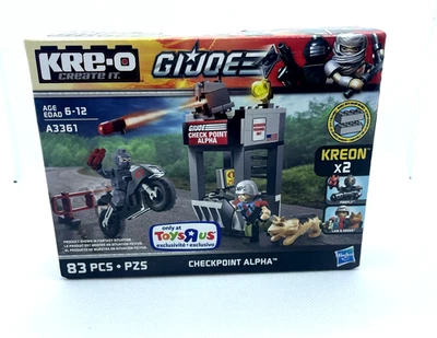 KRE-O A3361 CHECKPOINT ALPHA FIREFLY LAW & ORDER GI JOE HASBRO TOYRUS EXCLUSIVE - Image 1 of 4