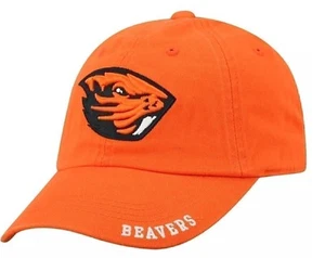 OREGON STATE BEAVERS ORANGE CAPTAIN HAT MVP AUTHENTIC NCAA COLLEGE FOOTBALL TEAM - Picture 1 of 4