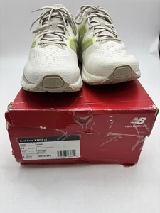 NEW BALANCE FRESH FOAM X EVOZ V3 MENS RUNNING - SIZE: MEN 10 - BEIGE WHITE - Picture 1 of 4