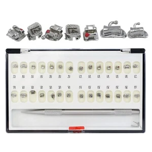 Brackets de ortodoncia brackets autoligables tubos bucales Damon Q Roth 022 3 ganchos - Imagen 1 de 23