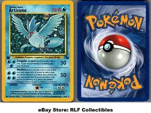 1999 Pokemon, Fossil, #2/62 Articuno, 1st Edition, Holo Rare, Spanish - Picture 1 of 1