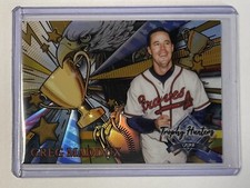 Greg Maddux 2022 Stadium Club Chrome Trophy Hunter Gold Refractor /50