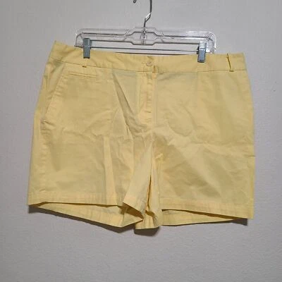 Pantalones Cortos Talbots Talla 16 Amarillo Foto 1 de 4