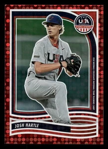 2024 Panini Stars & Stripes JOSH HARTLE RED /199 #101 - Picture 1 of 2