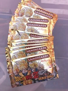 N.1 Pacchetto Lamincards Dragon Ball Z - Serie Oro - Imagen 1 de 1