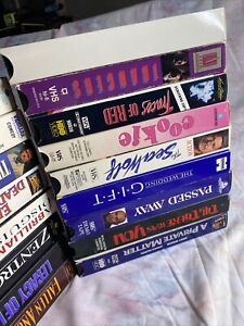 VHS Lot Of 17 Vhs Rare Video Store Demos and screener copies See pictures READ