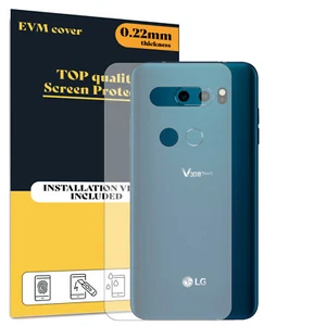 Back Protector Cover For LG V30S ThinQ TPU FILM - Picture 1 of 3