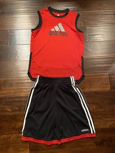 Adidas Outfit, Shirt Size Youth Small Shorts Size Youth Medium - Picture 1 of 3