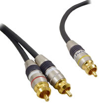 Belkin HighPerformance 3RCA Male to Male 12 feet Audio Video Composite RCA Cable