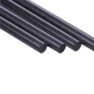 5pcs Carbon Fiber Rods 500mm Length 4.5mm Diameter Matte Surface for RC Airplane - Photo 1/12