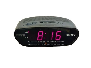 Vintage Sony Alarm Clock Radio Dream Machine Alarm FM/AM Radio ICF-C211 Tested - Picture 1 of 5