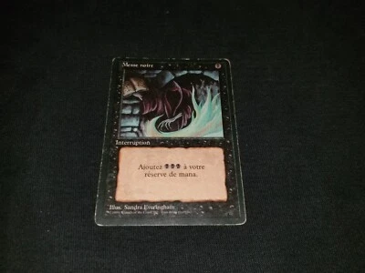 MTG 1x Revised black common HP French FBB Dark Ritual ships w/ tracking - Image 1 of 4